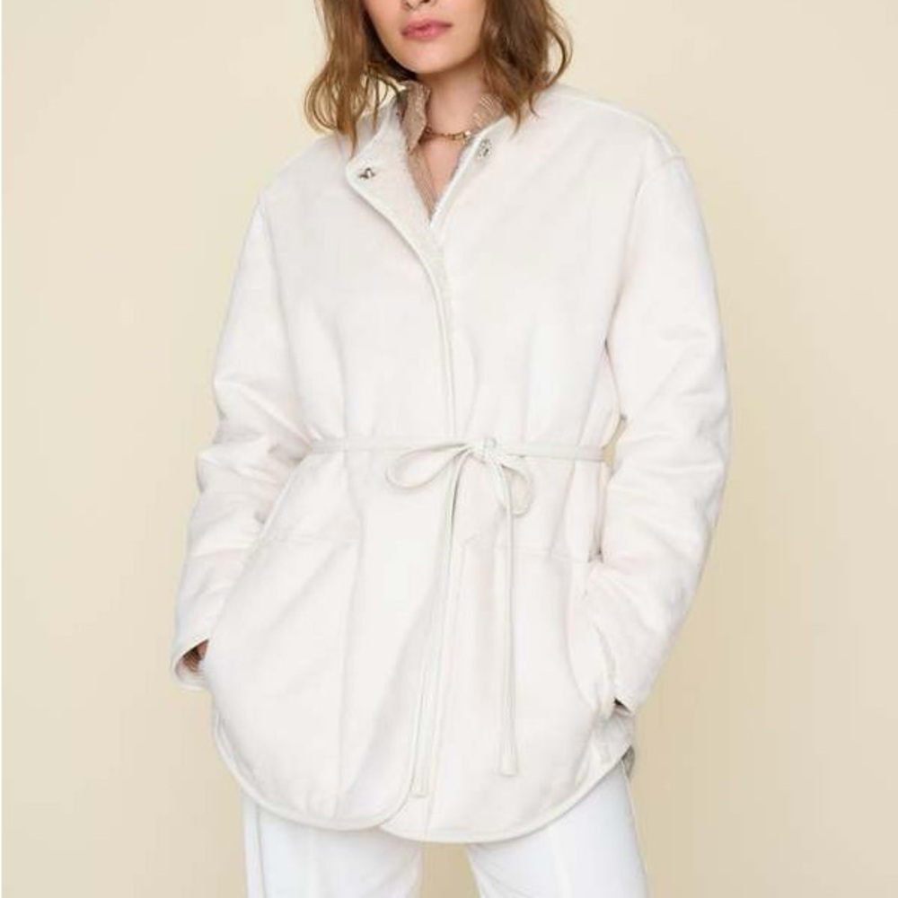 Xirena Sinclair Suede Jacket Small Bluff